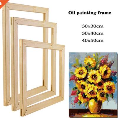 40 x 50CM Wooden Frame Digital Oil Painting Diamond Painting