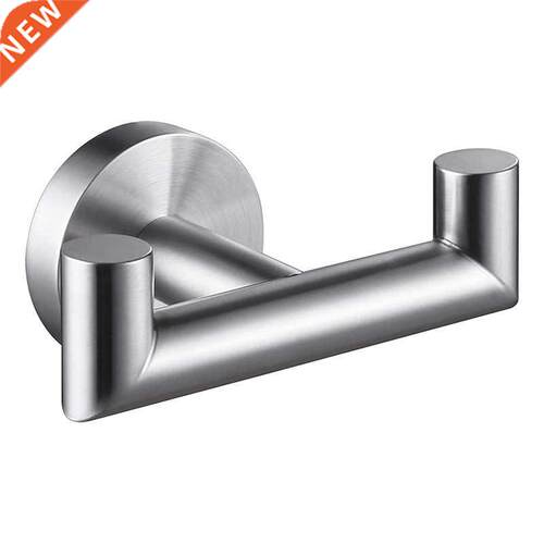 Bathroom Double Hook, Bath Towel Holder, Coat Purse Hanger,