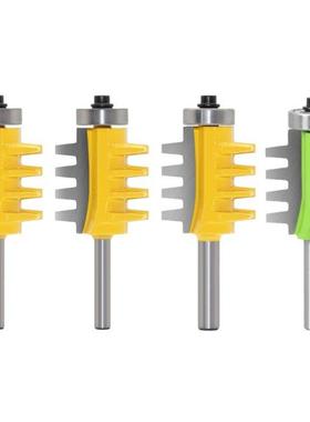 6/8mm 1/4 Shank Finger Joint Router Bit Tenon Cutter Milling