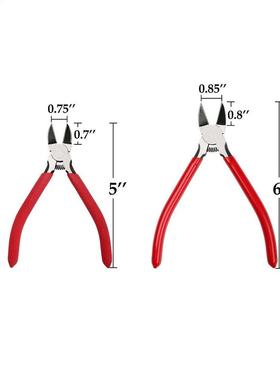 5/6 Inch Wire Cutter Pliers Diagonal Pliers Cutting Nipper W