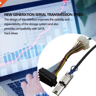 Hard Disk Cable Mini SAS SFF8088 26Pin to SFF8482 29Pin Serv