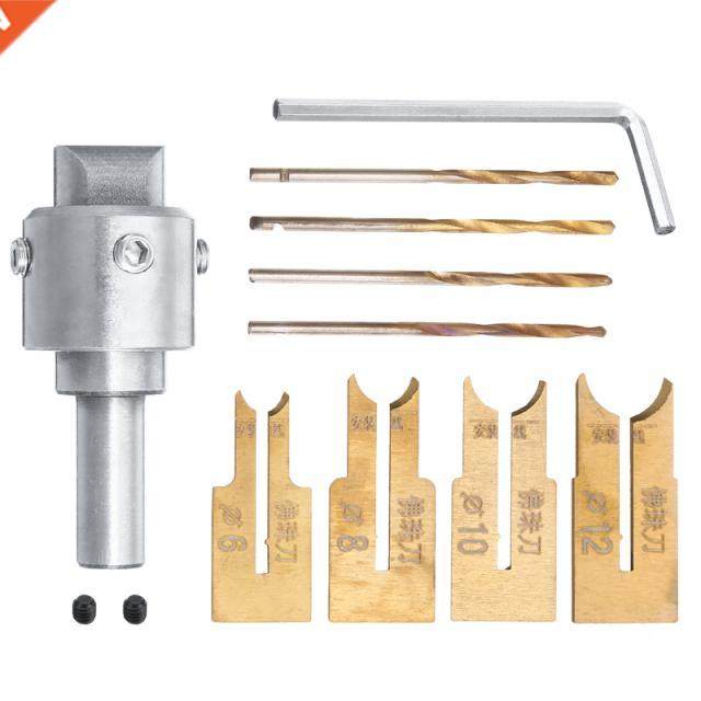 13Pcs Carbide Ball Blade Woodworking Milling Cutter Molding