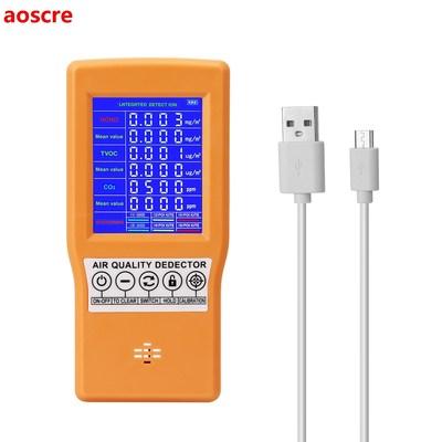Digital Display CO2 Detector Meter Gas Analyzer High Accurac