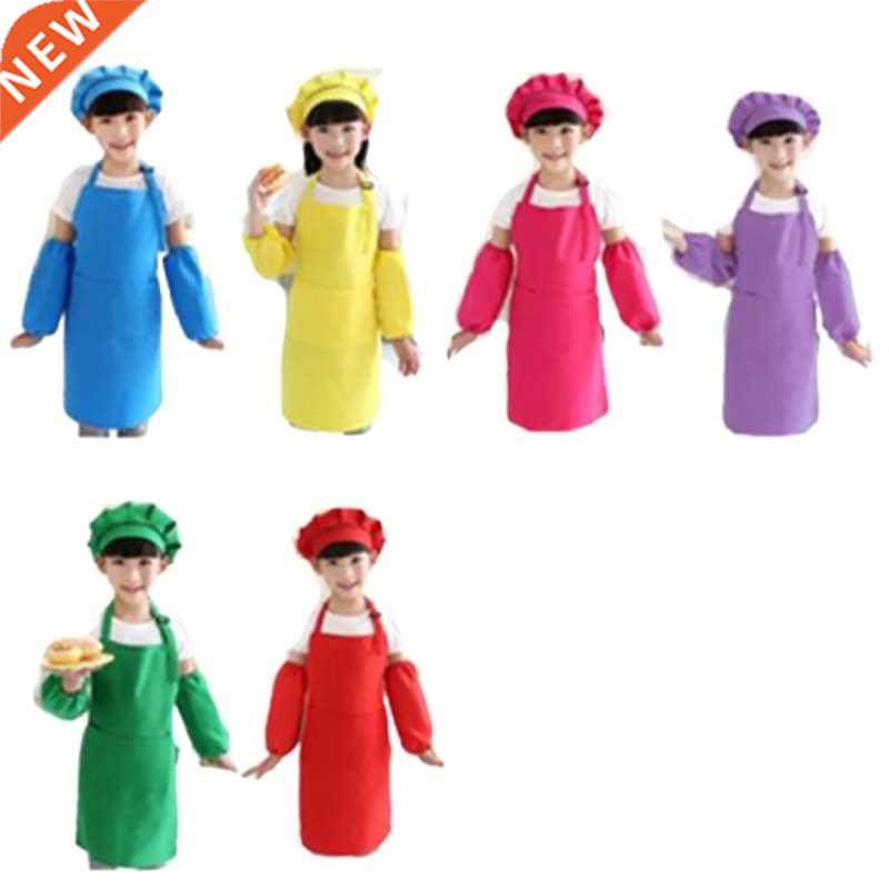 12 Piece Children&mp;#39;s Chef Ht pron Set, Boy nd Girl pr