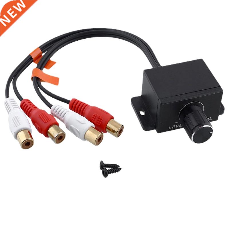 High Quality Car Audio Amplifier Bass RCA Level Remote Volum