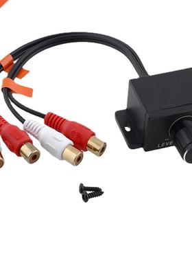 High Quality Car Audio Amplifier Bass RCA Level Remote Volum