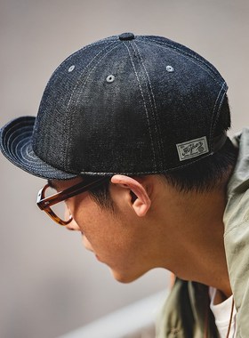 Maden Oversize Denim Men's Caps Casual Newsboy Hat Retro Ber