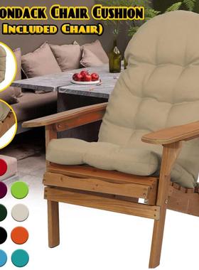 Waterproof Seat Back Cushion Pad With Ties Rocking Chair Cus