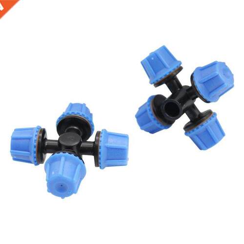 10 Pcs 6mm Cross Atomization Fog Nozzle With Seal Ring Garde