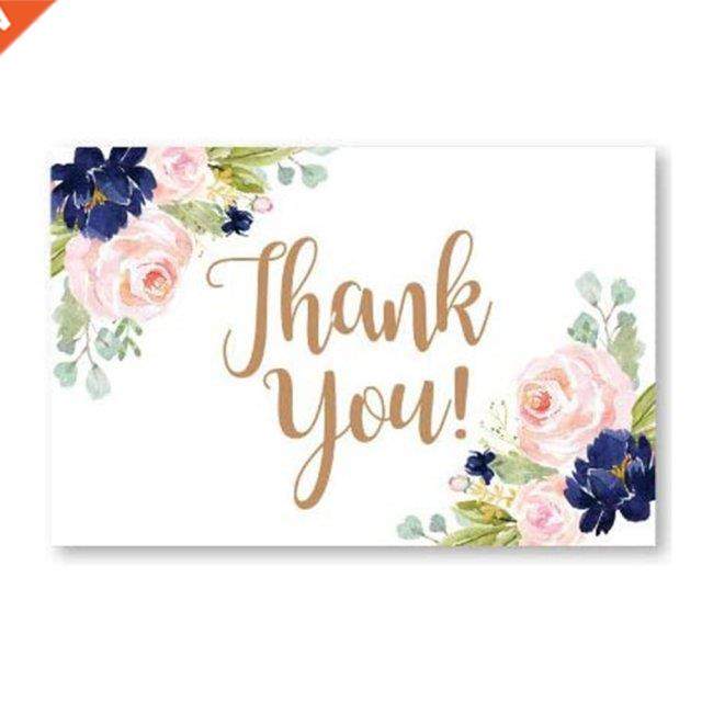 10-0pcs Thank You Card Thank You For Your Order Card Praise