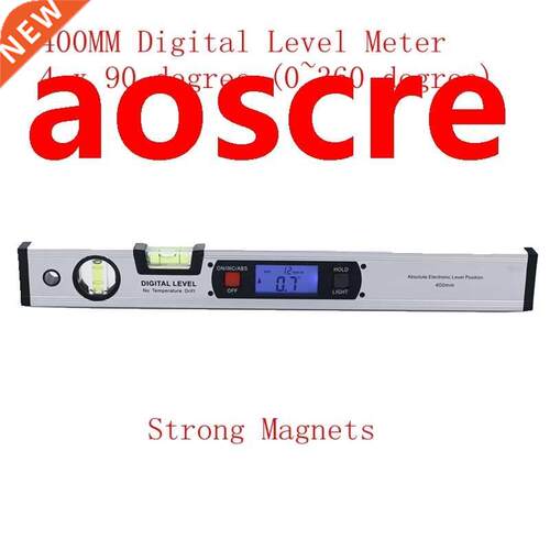 400mm Digital Angle Finder Level 60 Degree Range Spirit Lev