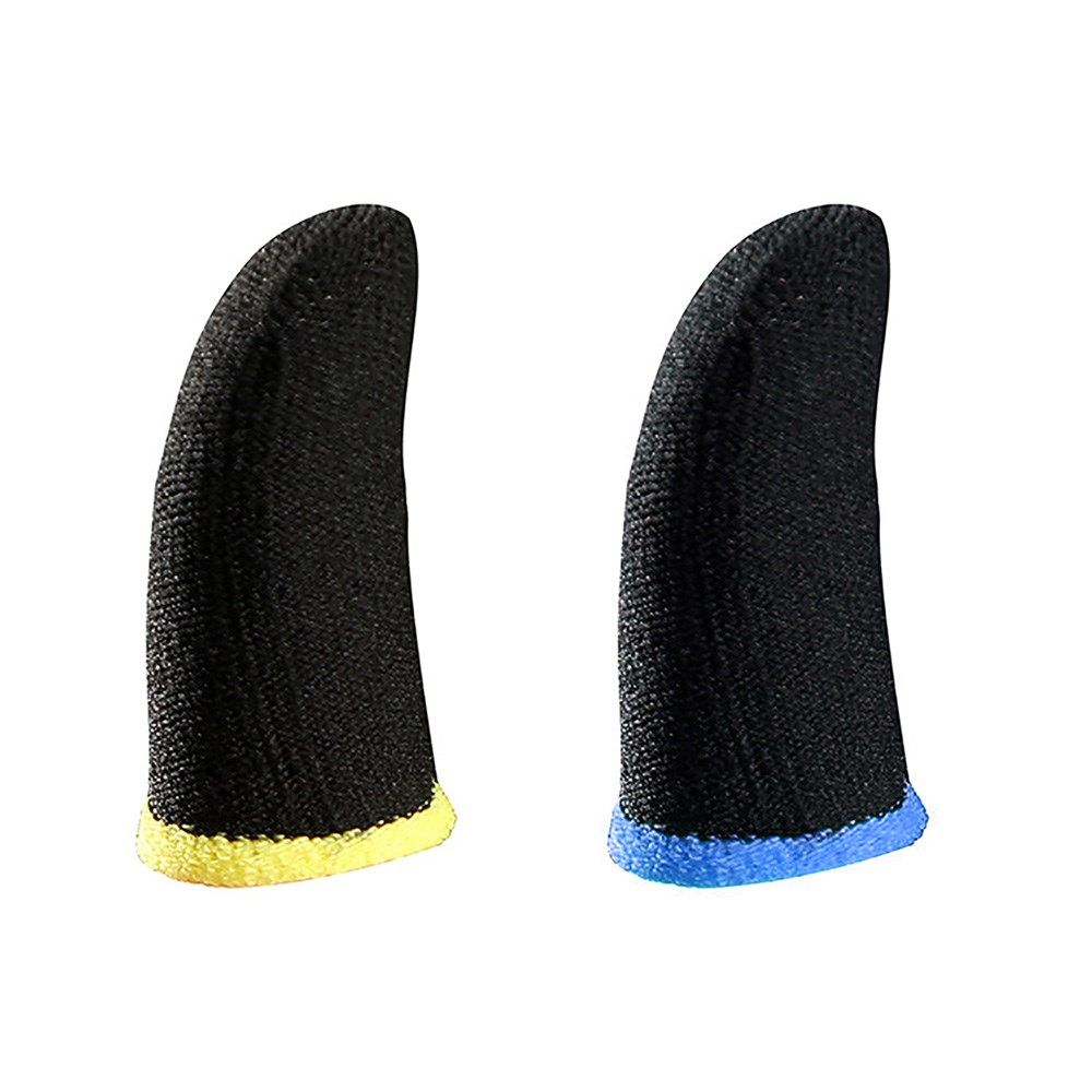 For PUBG Phone Gaming 1 Pair Sweat proof Fingers Gloves Sea