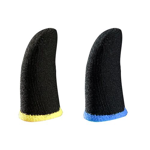 For PUBG Phone Gaming 1 Pair Sweat proof Fingers Gloves Sea