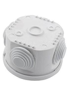 Round Junction Box IP55 Cable Joint Groets White