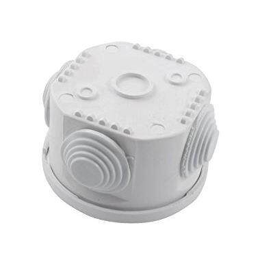 Round Junction Box IP55 Cable Joint Groets White