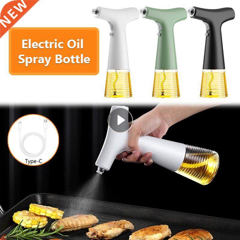 Kitchen Oil Spray Bottle Sprayer Electric Fuel Injection Bot