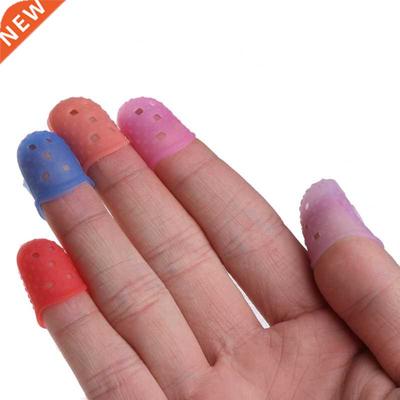 Silicone Thimble Finger Protector Stitching Sewing Needlewor