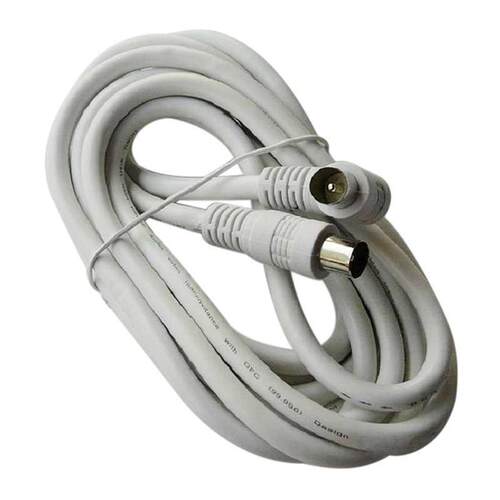 m antenna television PAL male, male F type coaxial cable co