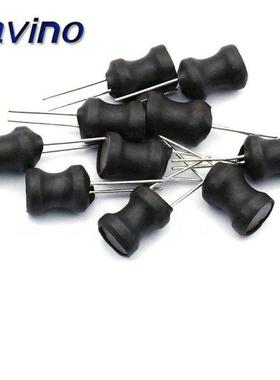 10Pcs DIP Power Inductor 6*8mm 2.2UH 4.7UH 10uH 22uH 100uH 1