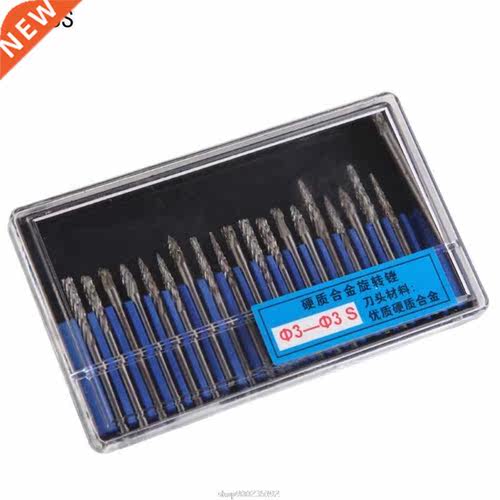 20 Pcs Electric Drill Tungsten Steel Grinding Head Tungsten