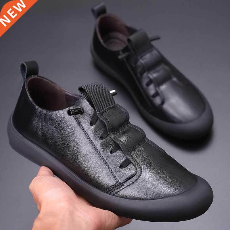 Hot Sale Genune Leather Shoes Men Comfortable Frst Layer C