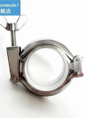 One Set 19mm Sanitary Tri Clamp Weld Ferrule + Stamping Tri