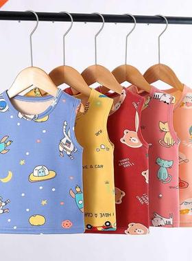 Children Therml Underwer Tops for Boys Girls Kids Wrm Cot