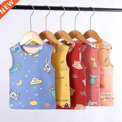 Children Therml Underwer Tops for Boys Girls Kids Wrm Cot
