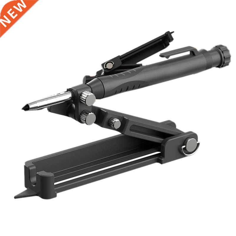 Multi-Function Scribing Tool Aluminum Alloy Compass Angle Ad