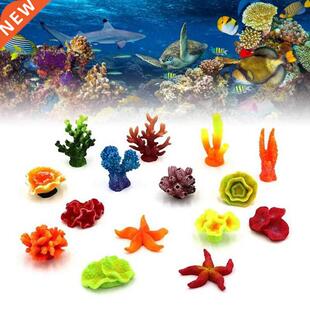Aquarium Resin Coral Starfish Decoration Simulation Aquarium