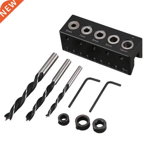 Wood Dowel Fixture Right Angle Guide Pocket Hole Fixing Tool