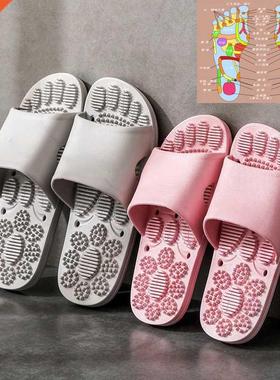 Reflexology Foot Massage Slippers Bath Slippers Tension Reli