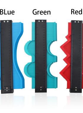 10 Inch Contour Gauge Encryption Arc Measuring Ruler Metric