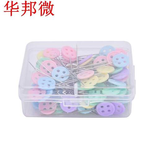 1-100 pièces Patchwork aiguille artisanat fleur bouto