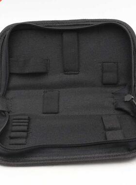 Black Multi-functional Canvas Watch Repair Tool Bag Zipper S
