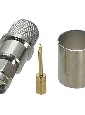 1pcs Connector SMA Plug Male Cimp For RG8 LMR400 RG213 Cable