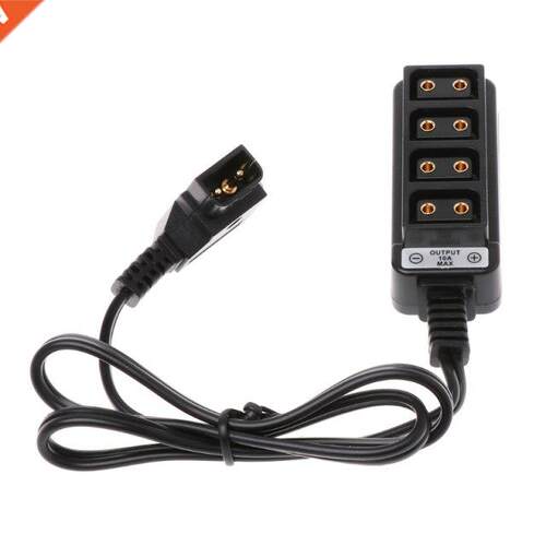 D-Tap Male B-tape To 4 Female Hub Adapter Splitter Cable For