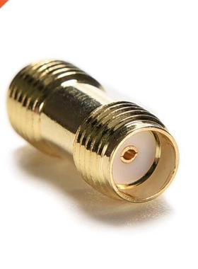Nice Gold plating apter SMA female to SMA female jack RF c