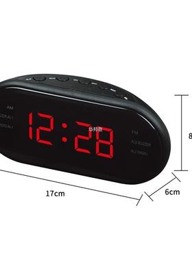Led Alarm Clock AM/FM LED Clock Electronic Desktop Alarm Clo