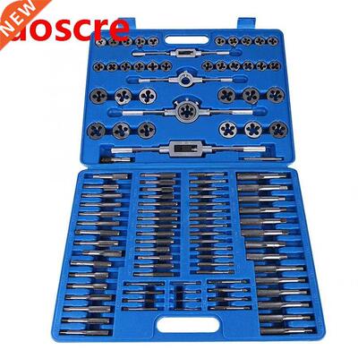 110pcs/set M2-M18 Screw Nut Thread Taps Dies With Wrench Han