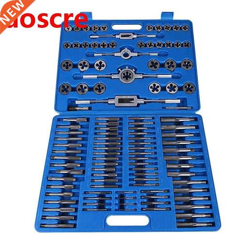 110pcs/set M2-M18 Screw Nut Thread Taps Dies With Wrench Han