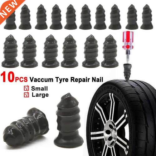 10PCS Vacuum Tire Repair Nail Kit Car Scooter Bicycle Univer