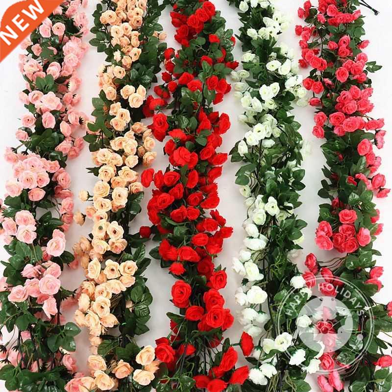 2pcs/lot 220cm Rose Cane Imitation Fake Flower Birthday Part