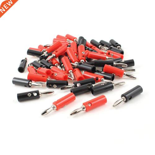 Speaker Cable Connector Screw Type Banana Jack Plug 0pcs