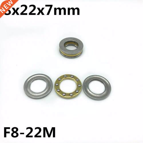 10Pcs F8-22M 8x22x7 mm Axial Ball Thrust Bearing plane thrus
