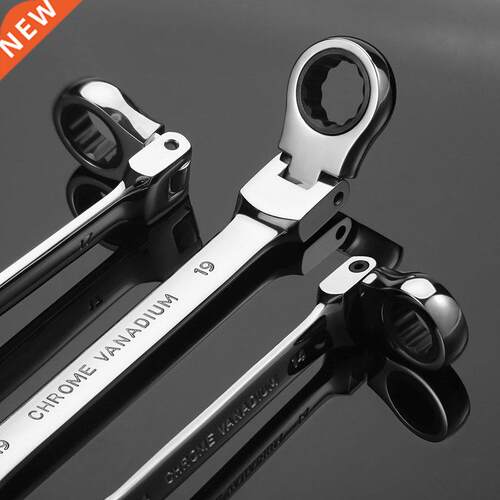 Key Wrench Socket Set Flex-Head Combination Ratcheting Wrenc