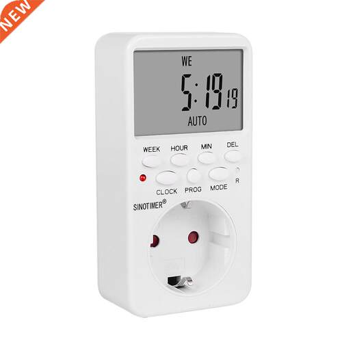 Electronic Super Big LCD Digital Programmable Socket Timer S
