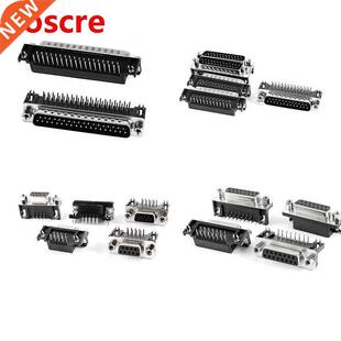 5PCS DR9 DR15 DR25 DR37 9/15/25/37 Pin 90 Degree Female Male