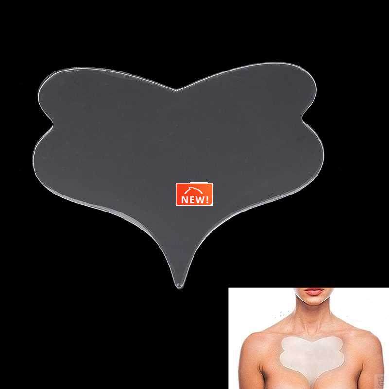 Reusable Anti Wrinkle Treatment Chest Pad Butterfly Shaped