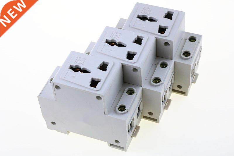 3 Pin Plug Rail Mount AC Power ac30 Modular Socket 16A 250V